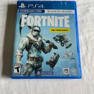 Fortnite Deep Freeze Bundle for PS4 - Blue Edition Case Only